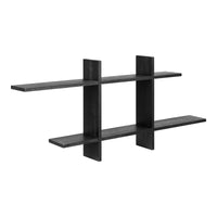 Mostar Wandrek Grenen Zwart 86x38 cm