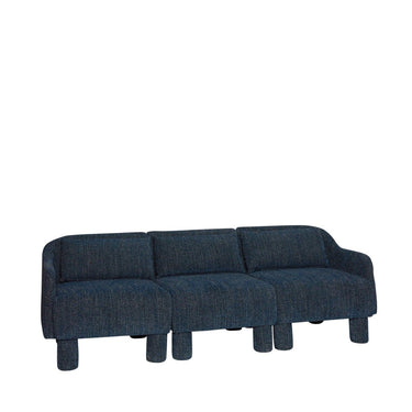 Elegantes dunkelblaues Sofa
