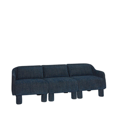 Elegantes dunkelblaues Sofa