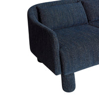 Elegance donkerblauwe bank - afbeelding 2