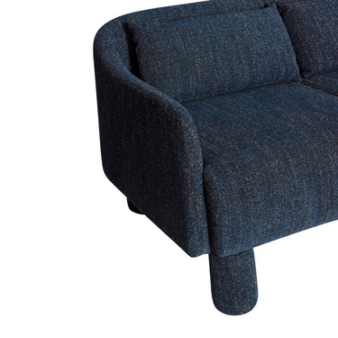 Elegantes dunkelblaues Sofa