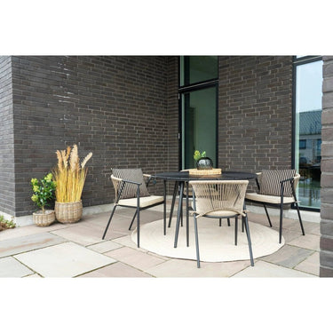 Pulo Mandenset van kubu rotan - naturel - set van 2 stuks