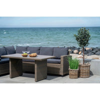 Gili Mandenset van kubu rotan - naturel - set van 2 stuks - afbeelding 2