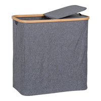 Noto Wasmand van bamboe en polyester - Mooier Thuis