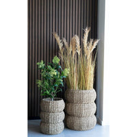 Sarbas Mandenset van zeegras - set van 2 stuks - afbeelding 2