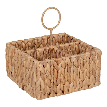 Pleiku Aufbewahrungsbox aus Wasserhyazinthe – Natur