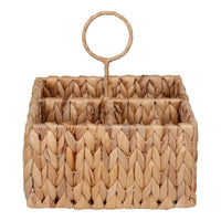 House of Nordic Pleiku Opbergdoos van waterhyacint - naturel - Mooier Thuis