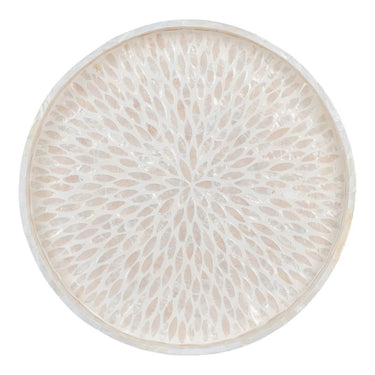 Dienblad bamboe beige