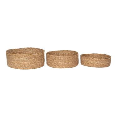 Batam Seegraskorb-Set – Natur – 3er-Set