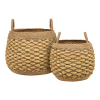 Strahan Manden Zeegras en Waterhyacint Set van 2