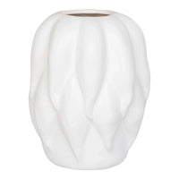 House of Nordic Keramieken vaas - beige - L19,5 × B19,5 × H26 cm