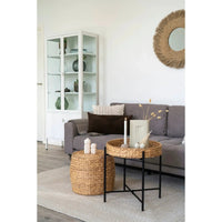Decoratief object van cement - beige - 15 cm - afbeelding 2