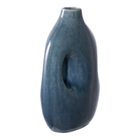 Vaas Keramiek Organisch Blauw 24,5 cm