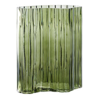 House of Nordic Glazen vaas - gerookt groen - Mooier Thuis