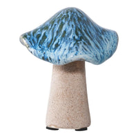 House of Nordic Decoratieve paddenstoelen van keramiek 3 stuks - groen/bruin/blauw - Mooier Thuis