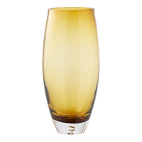 Vaas Mondgeblazen Glas Goudoranje 32 cm