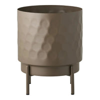 House of Nordic Bloempot rond – bruin - Mooier Thuis