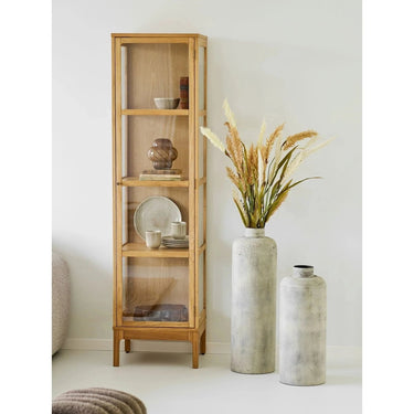 Decoratieve pot van metaal - antiek beige
