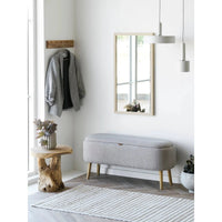 House of Nordic Barco Wandkapstok eikenhout met 5 haken - Mooier Thuis