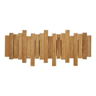 Caltra Wandgarderobe Eiche mit 4 Haken