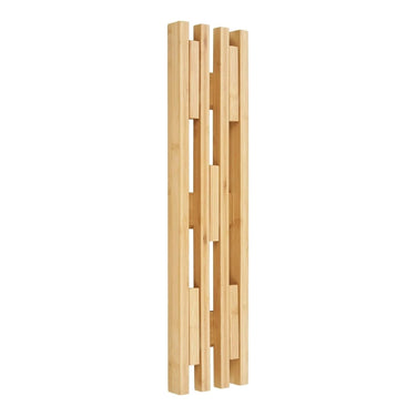Wandgarderobe aus Bambus von Ember mit 5 Haken