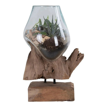 San Marino waterdrop decoratief object - naturel - 25 cm