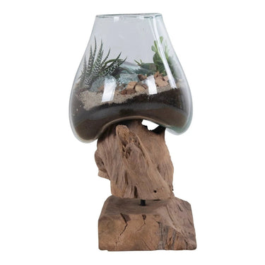 San Marino waterdrop decoratief object - naturel - 25 cm