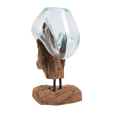 San Marino waterdrop decoratief object - naturel - 25 cm