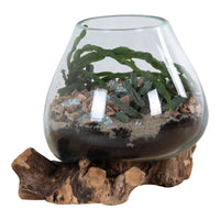House of Nordic San Marino waterdrop decoratief object - naturel - 15-20 cm