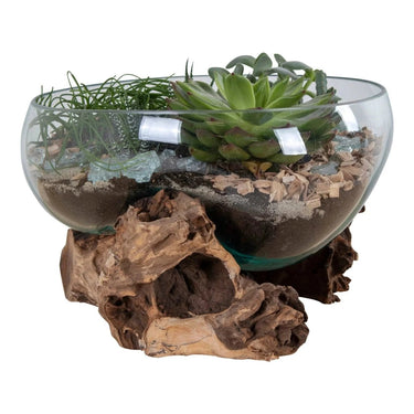 San Marino waterdrop decoratief object - naturel - 20 cm