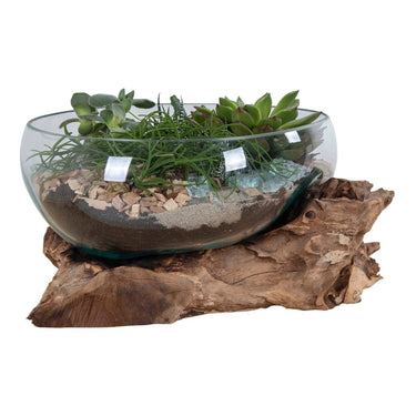 San Marino waterdrop decoratief object - naturel - 20 cm