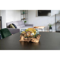 San Marino waterdrop decoratief object - naturel - 20 cm - afbeelding 2