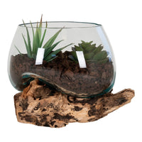 San Marino waterdrop decoratief object - naturel - 15 cm - Mooier Thuis