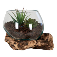 House of Nordic San Marino waterdrop decoratief object - naturel - 15 cm
