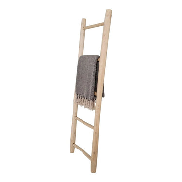 Dekorative Teakholzleiter - natur