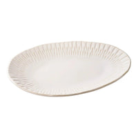 House of Nordic Decoratief dienblad rechthoekig van keramiek - wit - Mooier Thuis