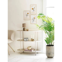 House of Nordic Torpe sierdozen van glas en metaal 2 stuks - helder/zwart