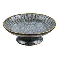 Schaal op Voet Keramiek Key Largo Blauw Ø20,5 cm