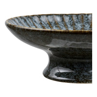 Schaal op Voet Keramiek Key Largo Blauw Ø20,5 cm