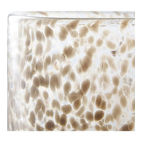 House of Nordic Theelichthouder van glas - lichtbruin - Ø12 × 12 cm - Mooier Thuis