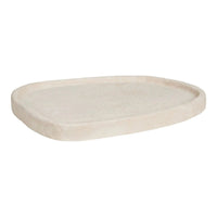House of Nordic Cementen dienblad - beige - 35 × 30 cm