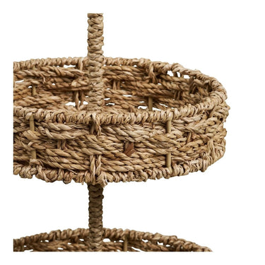 Rifbjerg dienblad - naturel - Ø25 × 40,5 cm