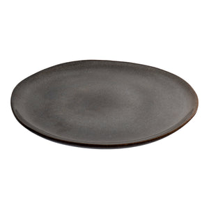 Selma Dinner Plates Stoneware Grey-Brown Ø27 cm Set of 4