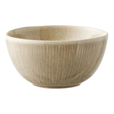 Viola schaal steengoed - beige - set van 4 stuks