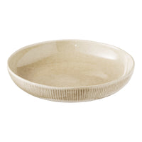 Viola Serveerschaal Steengoed Beige Ø27 cm