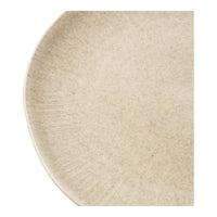 Viola Lunchborden Steengoed Beige Ø21 cm Set van 4