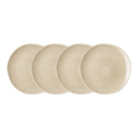 Viola Lunchborden Steengoed Beige Ø21 cm Set van 4