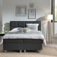 Opbergboxspring Grande Antraciet – 140x200 cm