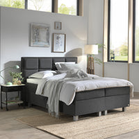 Opbergboxspring Grande Antraciet – 160x200 cm