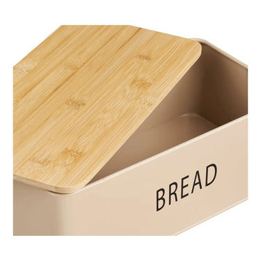 Tula Brotkasten beige mit 3 Aufbewahrungsbehältern